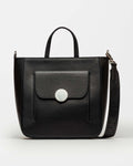 SHOPPER THE CIRCLE EN CUERO GRANEADO