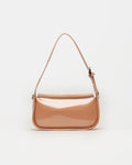 CARTERA AL HOMBRO LEAF EN EFECTO CUERO CHAROL