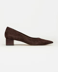 Stiletto Alanis en cuero nobuk