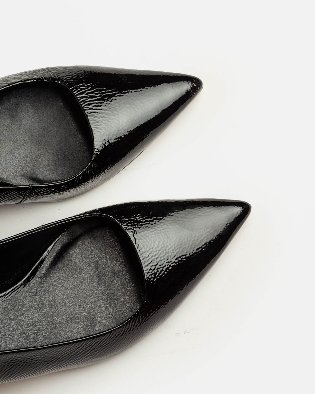 Stiletto Marga en cuero gloss
