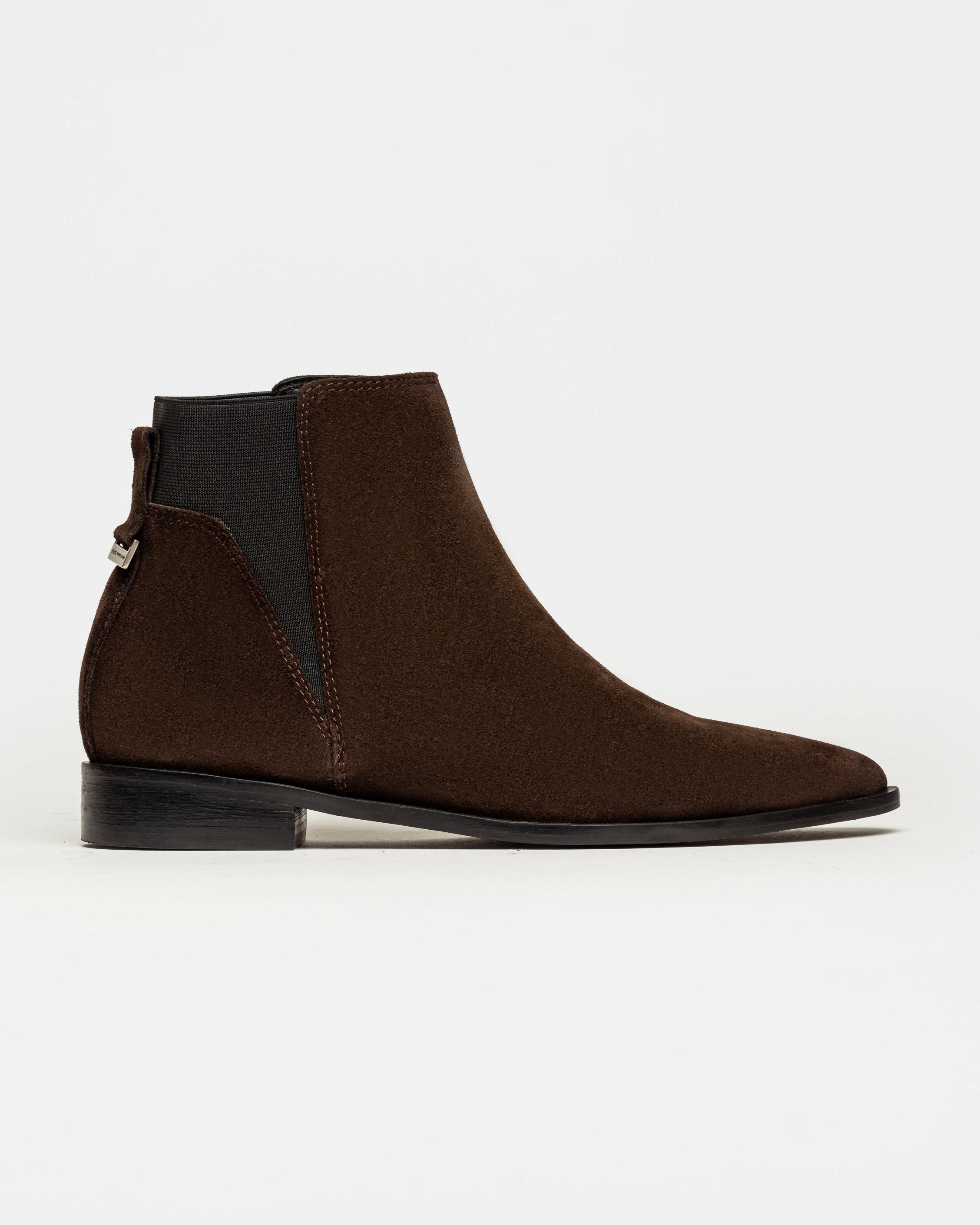 Bota caña baja Samy en gamuza